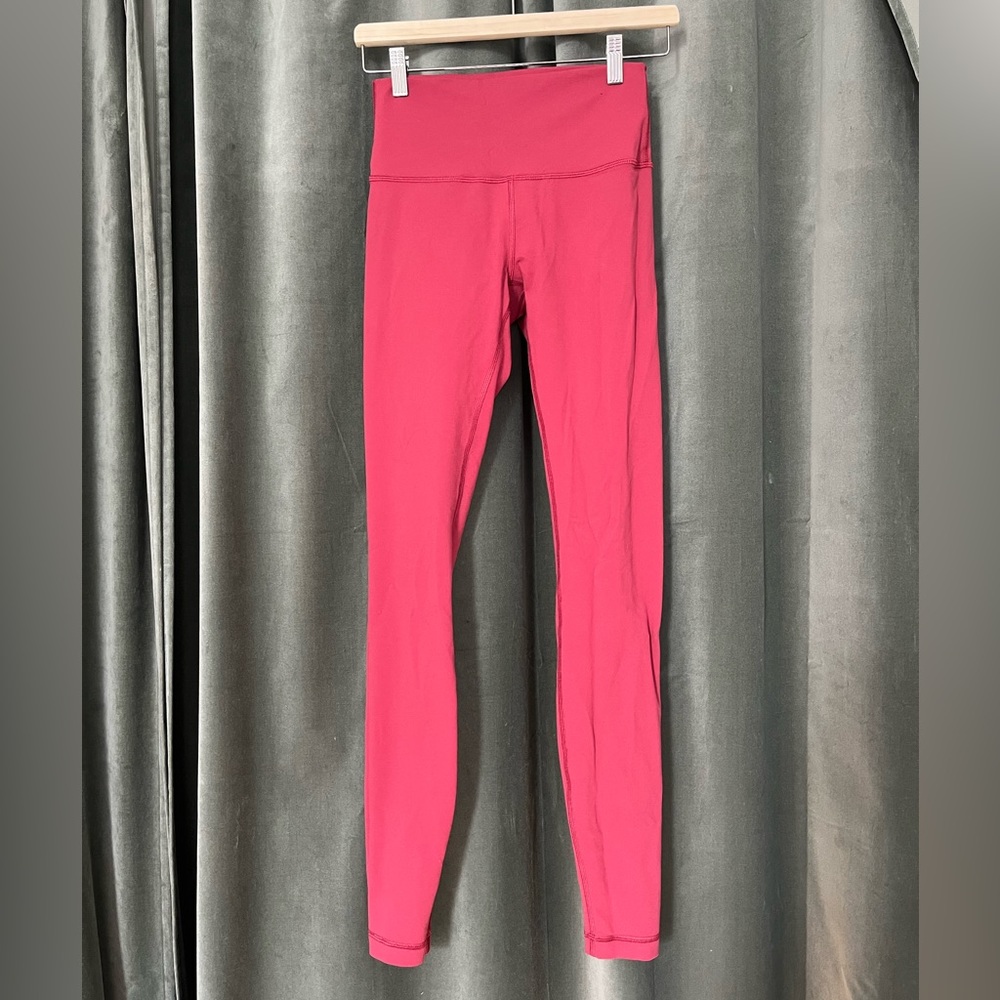 Lululemon Wunder Under High-Rise Tight 31” Full-On Luon size 6 in Chianti